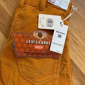 Levi Corduroy Pants NWT